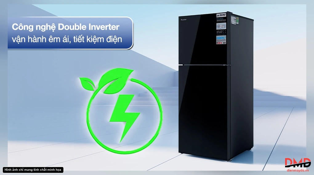 Tủ lạnh Funiki Inverter 286 lít T8286GB