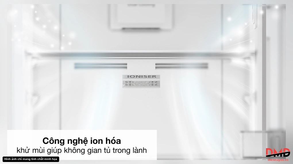Tủ lạnh Hitachi Inverter 323 lít HRBN6340DGBKVN