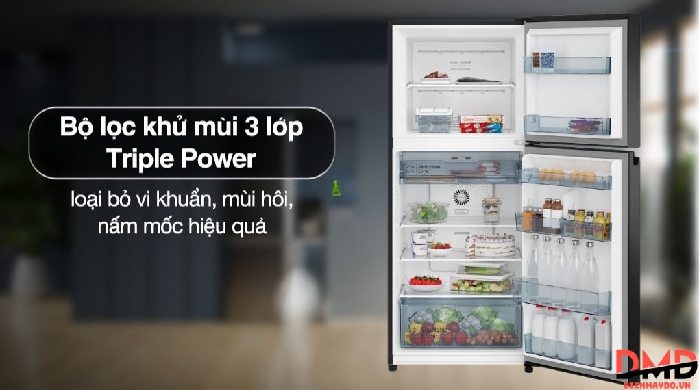 Tủ lạnh Hitachi Inverter 344 lít HRTN6379SUVN