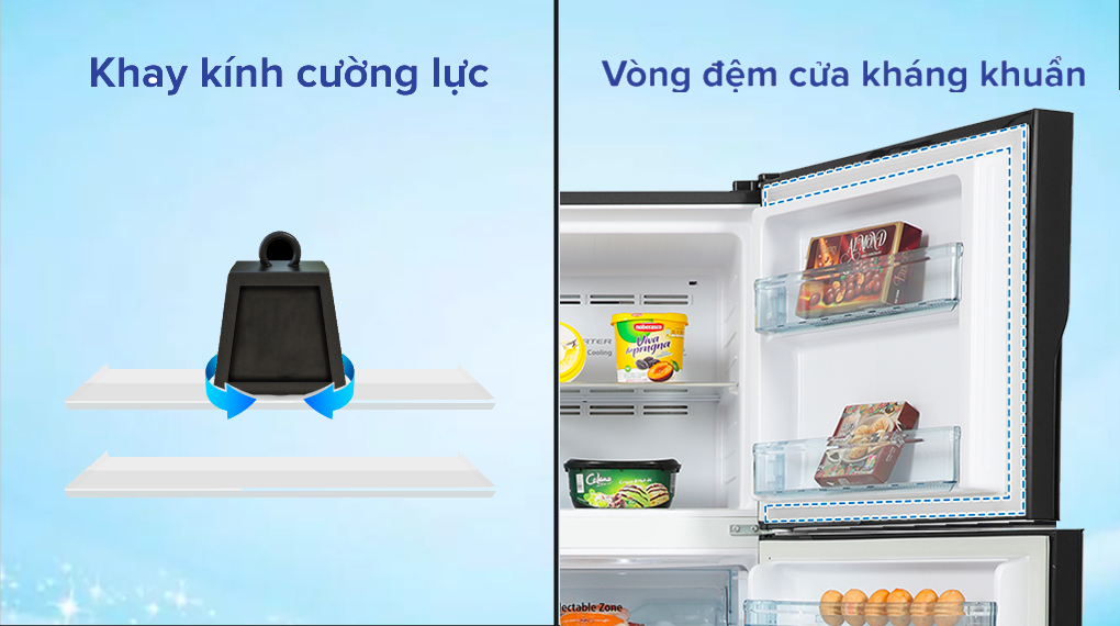 Tủ lạnh Hitachi Inverter 366 lít R-FVX480PGV9 MIR