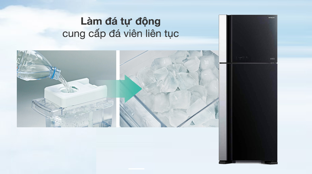 Tủ lạnh Hitachi Inverter 550 lít R-FG690PGV7X GBK