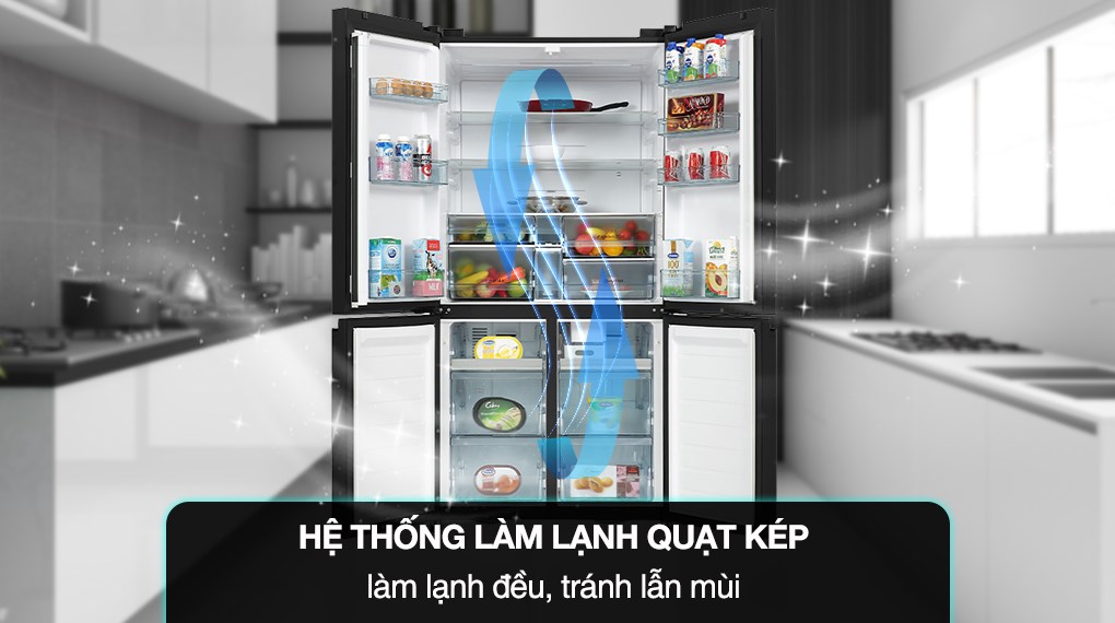 Tủ lạnh Hitachi Inverter 569 lít R-WB640PGV1 GCK