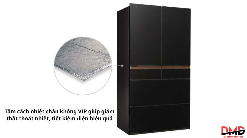 Tủ lạnh Hitachi Inverter 670 lít R-GW670TV XK