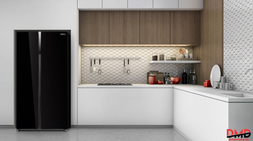 Tủ lạnh Hitachi Inverter Side By Side 525 lít HRSN9552DGBVN