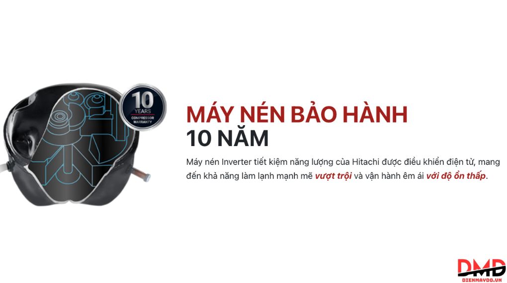 Tủ lạnh Hitachi Inverter Side By Side 653 lít HRSN9713ESAGBKVN