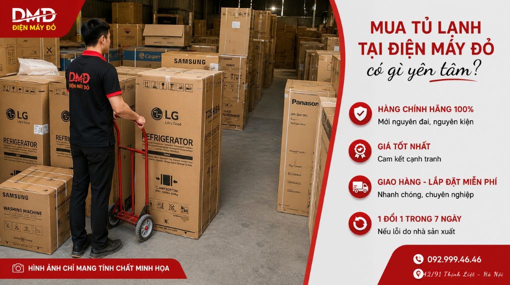 Tủ lạnh LG 2026 nên mua dung tích nào?