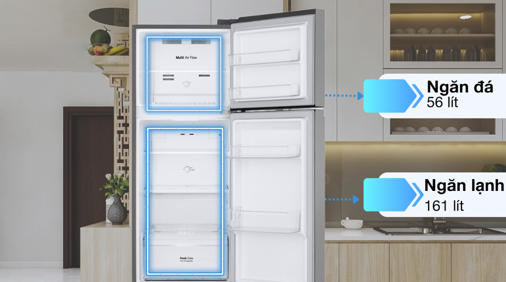 Tủ lạnh LG 217 lít LTB21SVMD