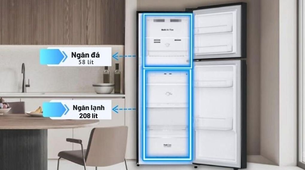 Tủ lạnh LG Inverter 266 lít T26BG