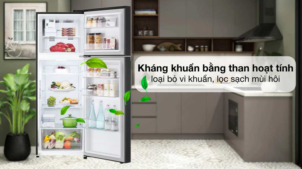 Tủ lạnh LG Inverter 315 lít LTB31BLMA