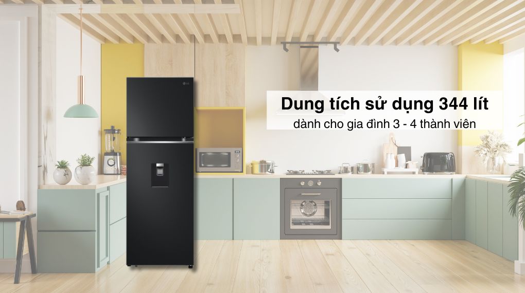 Tủ lạnh LG Inverter 334 lít LTD33BLM