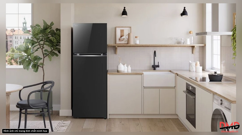 Tủ lạnh LG Inverter 335 lít LTB33BLG