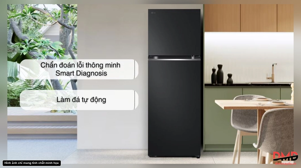 Tủ lạnh LG Inverter 335 lít LTB33BLMA