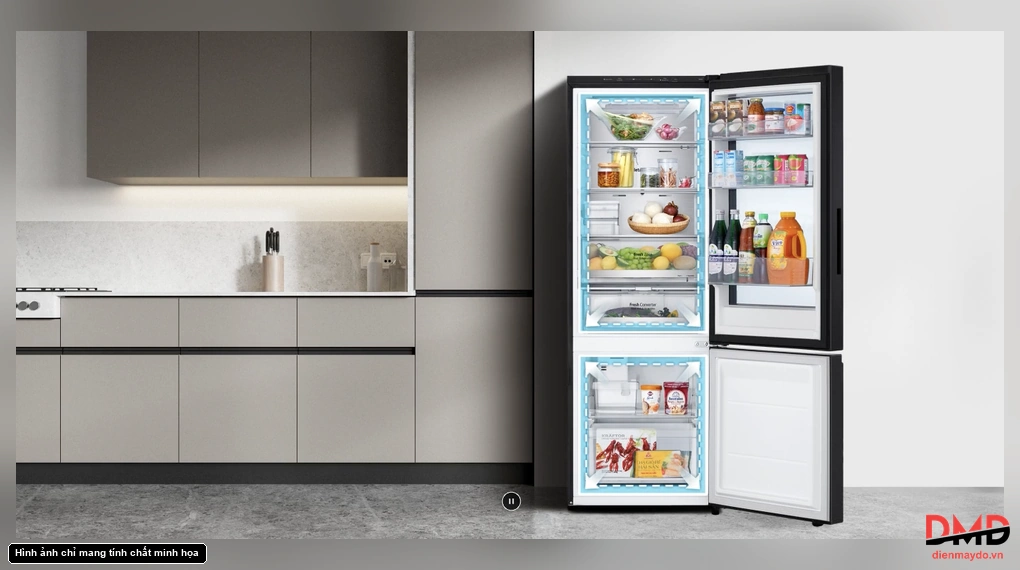 Tủ lạnh LG Inverter 340 lít B33BGA