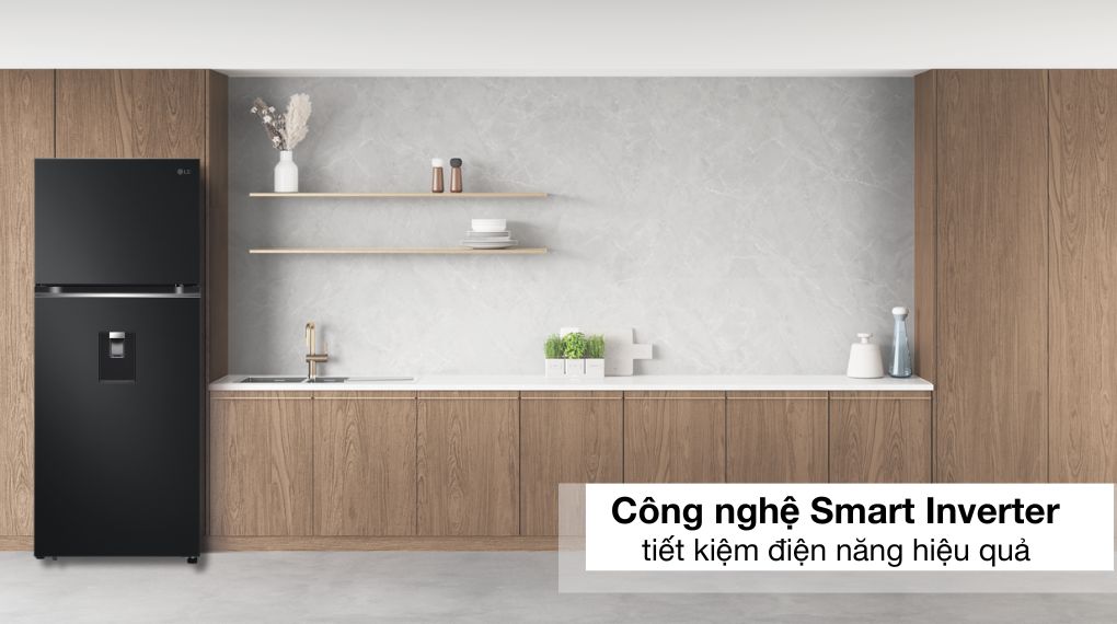 Tủ lạnh LG Inverter 374 lít LTD37BLM