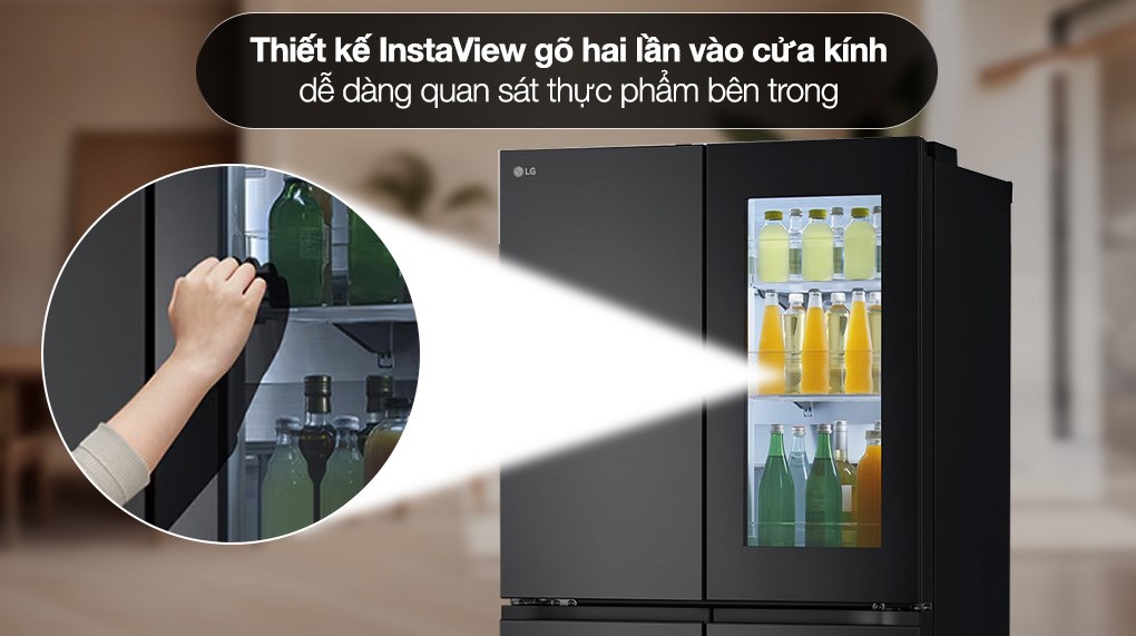 Tủ lạnh LG Inverter 508 lít Multi Door LFI50BLMAI