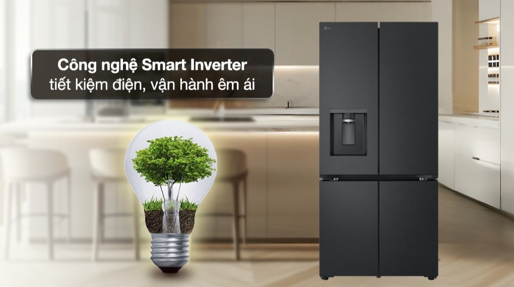 Tủ lạnh LG Inverter 571 lít LFD58BLMA Multi Door