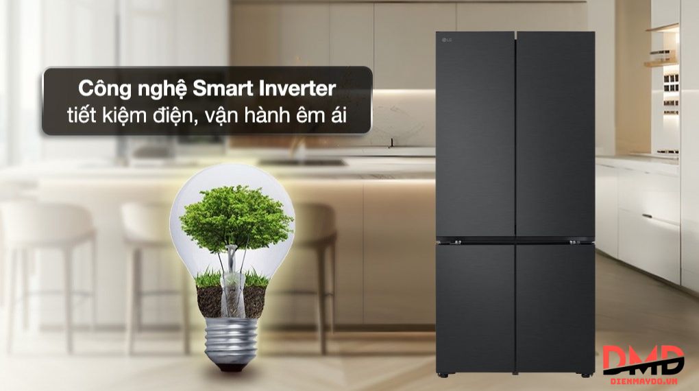 Tủ lạnh LG Inverter 575 lít LFB58BLMA Multi Door