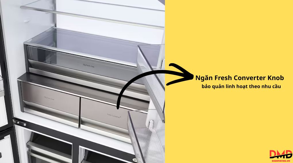 Tủ lạnh LG Inverter Multi Door 510 lít F51EG