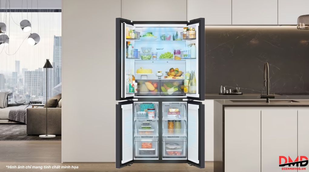 Tủ lạnh LG Inverter Multi Door 580 lít F56BG