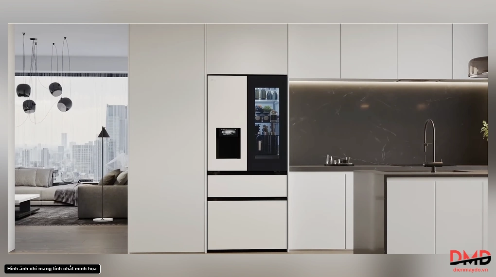 Tủ lạnh LG Inverter Multi Door InstaView 550 lít F53EGR