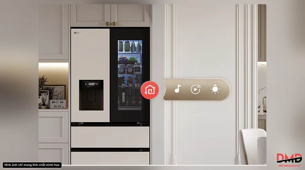 Tủ lạnh LG Inverter Multi Door InstaView 550 lít F53EGR