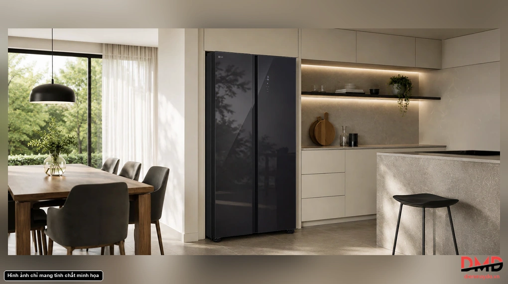 Tủ lạnh LG Inverter Side by Side 627 lít S60BG