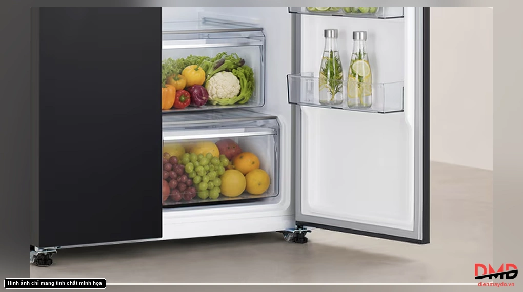 Tủ lạnh LG Inverter Side by Side 627 lít S60BG