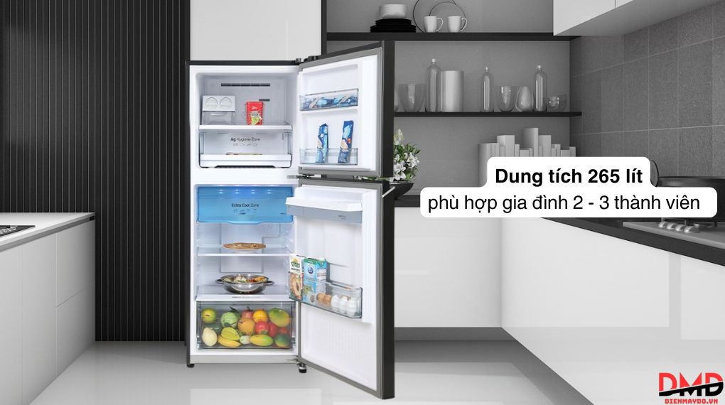 Tủ lạnh Panasonic Inverter 265 lít NR-TV301GVKV
