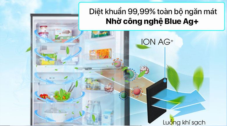 Tủ lạnh Panasonic Inverter 268 lít NR-TV301BPKV