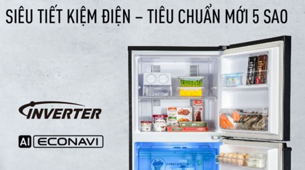 Tủ lạnh Panasonic Inverter 306 lít NR-TV341BPKV