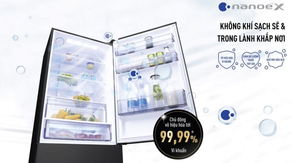 Tủ lạnh Panasonic Inverter 368 lít NR-BX421XGKV