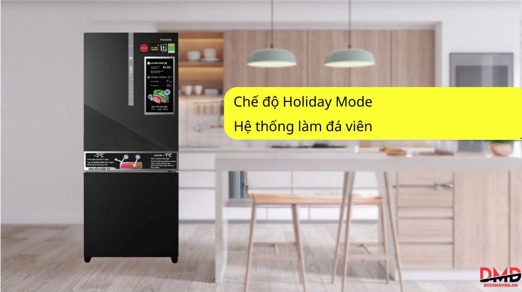 Tủ lạnh Panasonic Inverter 420 lít NR-BX471XGKV