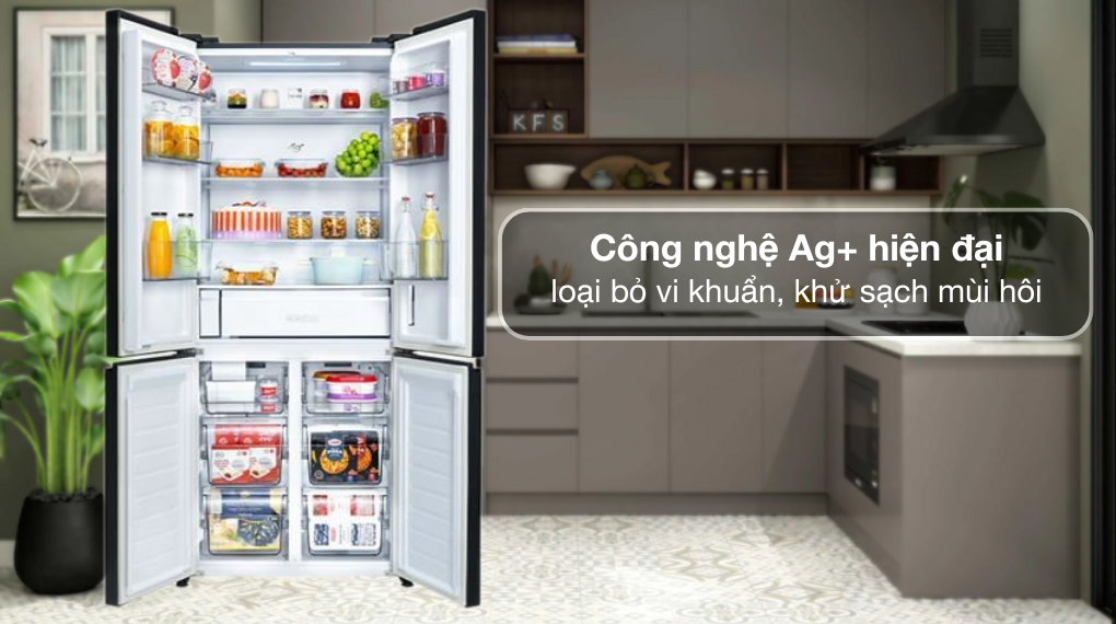 Tủ lạnh Panasonic Inverter 510 lít NR-X561BK-VN