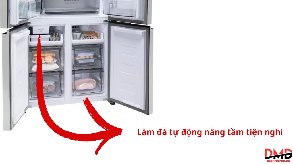 Tủ lạnh Panasonic Inverter Multi Door 482 lít NR-XZ550HGWV