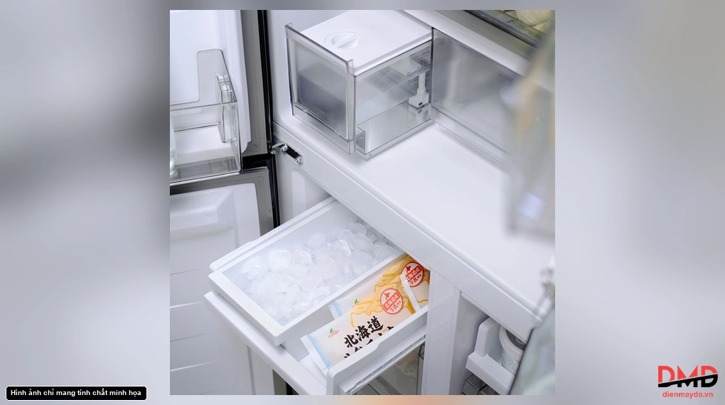 Tủ lạnh Panasonic Inverter Multi Door 520 lít NR-XZ590HGWV