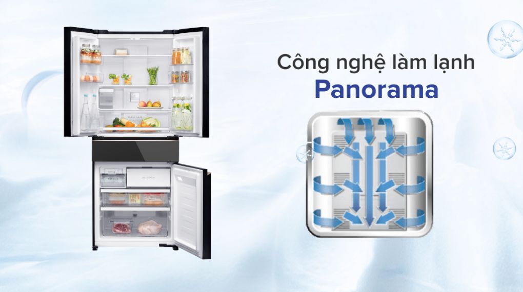 Tủ lạnh Panasonic Inverter Multi Door 545 lít NR-YW590XJKV