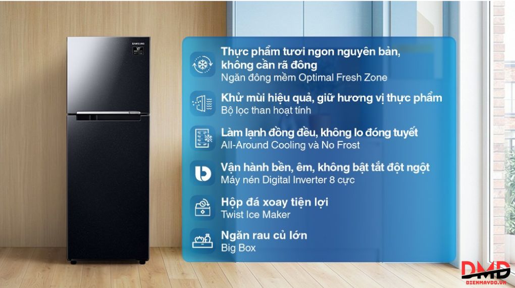 Tủ lạnh Samsung 208 lít và 236 lít nên chọn loại nào