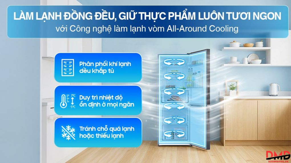 Tủ lạnh Samsung Inverter 280 lít RB27N4020B1/SV