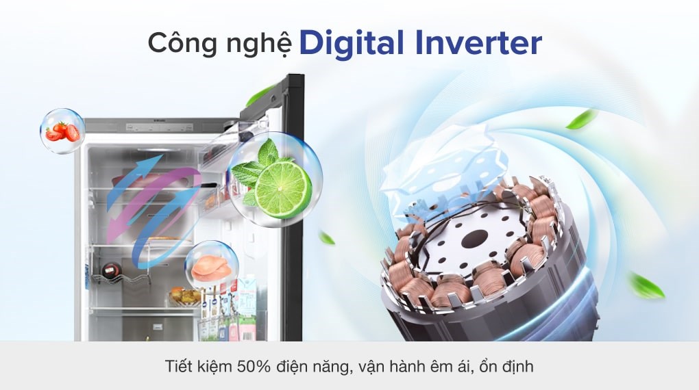 Tủ lạnh Samsung Inverter 339 lít Bespoke RB33T307029/SV
