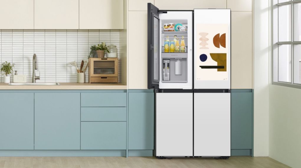 Tủ lạnh Samsung Inverter 636 lít Bespoke RF65DB990012SV