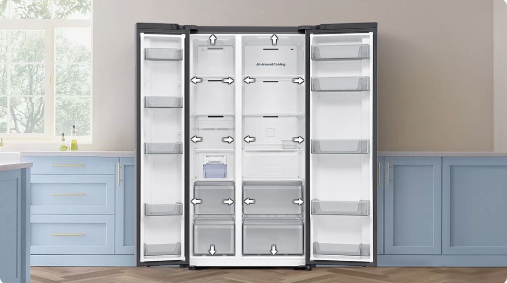 Tủ lạnh Samsung Inverter 655 lít RS70F65Q3FSV