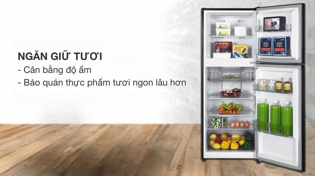 Tủ lạnh Sharp Inverter 197 lít SJ-X215V-DG 