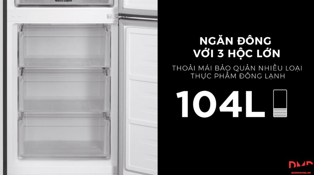 Tủ lạnh Sharp Inverter 323 lít SJ-BF330V-SL