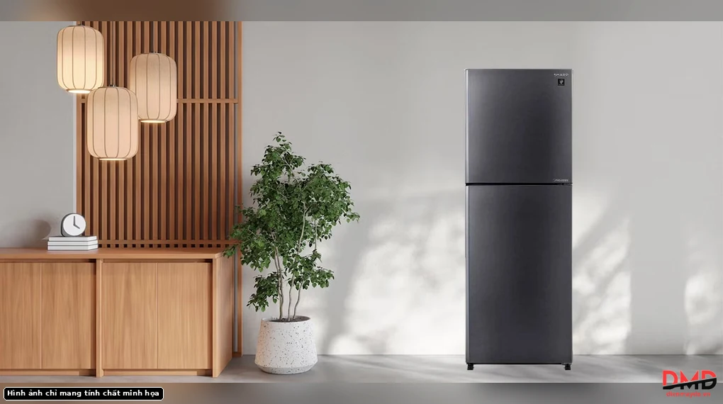 Tủ lạnh Sharp Inverter 330 lít SJ-XP352AE-DS