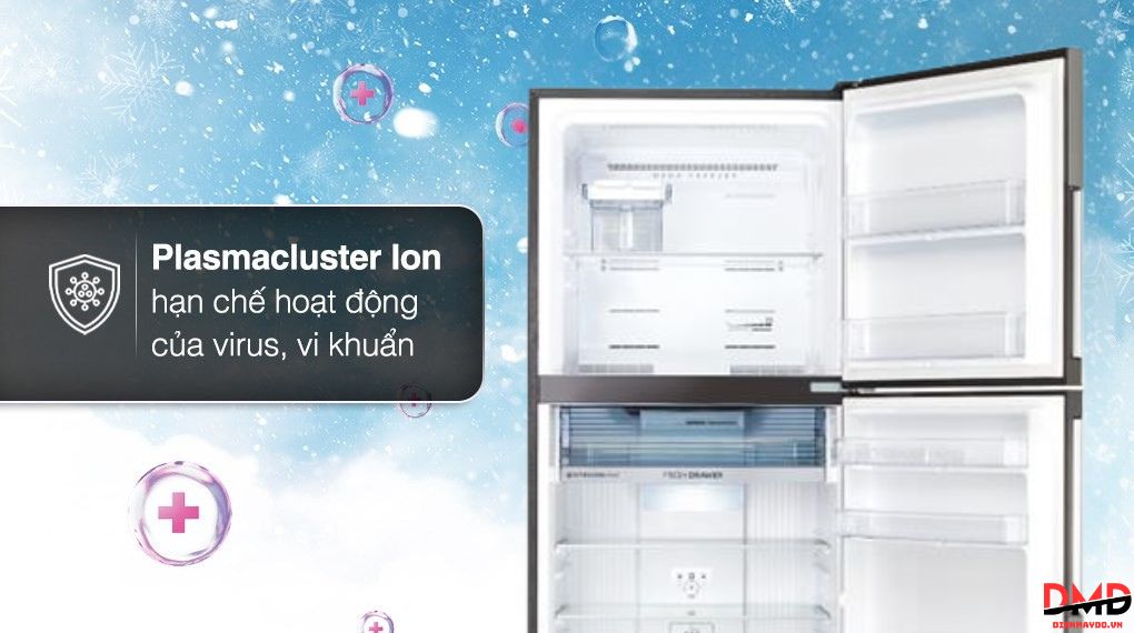 Tủ lạnh Sharp Inverter 430 lít SJ-XP470AE-DS