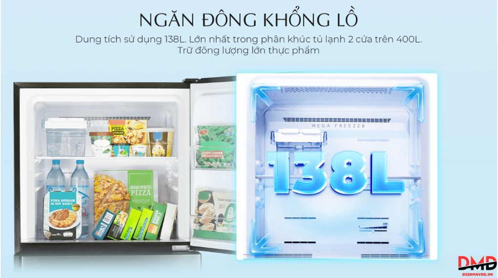Tủ lạnh Sharp Inverter 471 lít SJ-XP500AE-DS