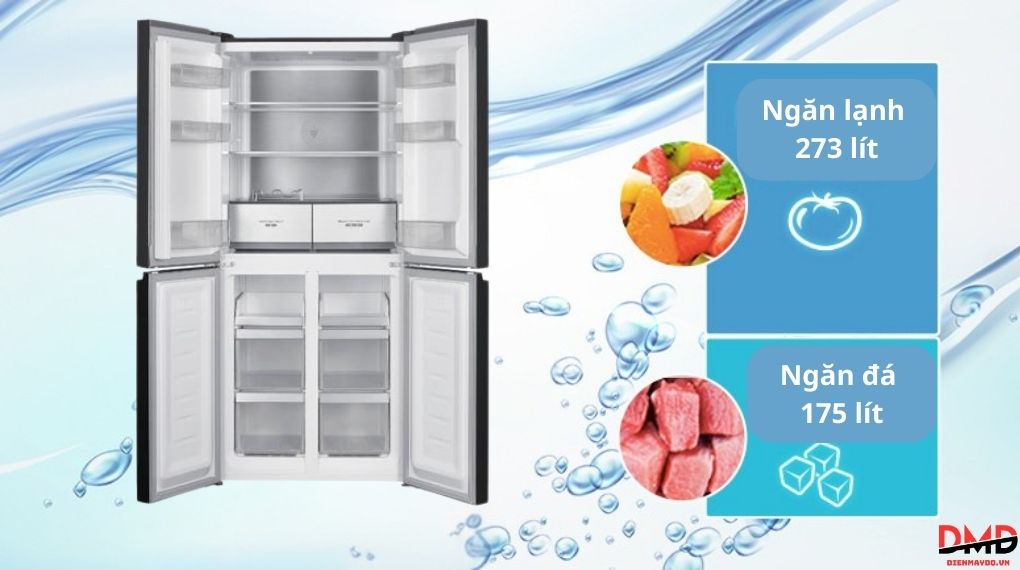 Tủ lạnh Sharp Inverter Multi Door 466 lít SJ-FXP560V-MG