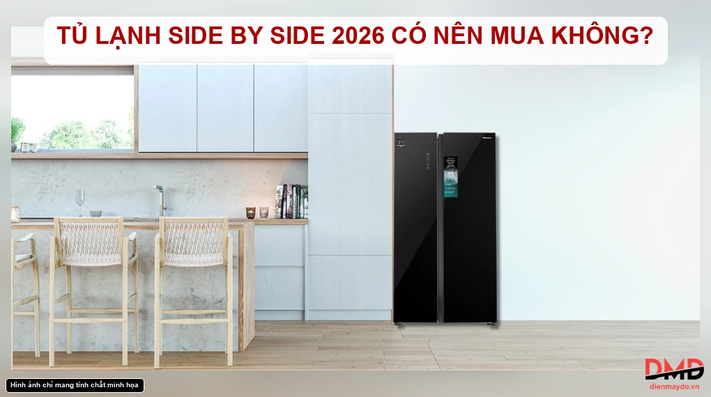 Tủ lạnh Hisense Inverter 544 lit RS708N4EBU sang trọng