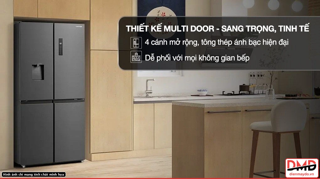 Tủ lạnh Toshiba 2026 có gì mới? Nên chọn model nào theo nhu cầu thực tế