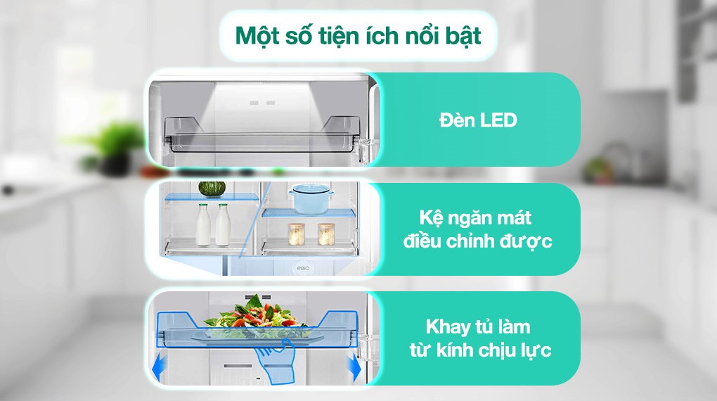 Tủ lạnh Toshiba Inverter 338 lít GR-RT468WE-PMV(58)-MM 
